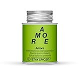 STAY SPICED ! Amore Kräutersalz | Meersalz & italienische Kräuter | Fisch-Huhn-Kalb Gewürz I Füllgewicht 70g | Verpackt mit viel Amore in 170ml Schraubdose aus Weißblech | zu 100% recyclebar