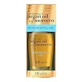 OGX Argan Oil of Morocco Penetrating Oil 100 ml, intensives Haaröl mit Arganöl für trockenes und sprödes Haar mit UV Schutz