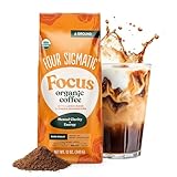 Four Sigmatic Bio-Pilzkaffee | Dunkel geröstet, Fair-Trade-Gourmetkaffee mit Igelstachelbart, Chaga und Pilzpulver | 340-ml-Beute
