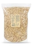 KoRo - Bio 4-Korn-Flocken - Perfekte Vielfalt für Dein Müsli Mit Gerste, Hafer, Roggen und Weizen - hoher Ballaststoffgehalt - Proteinquelle - als Frühstücksflocken und zum Brot backen geeignet
