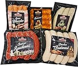Sonderangebot Grillpaket Dresdner Bratwurst, Käsegriller, Rauchwurst Debrecziner Art, Berner Würstchen mit Käse & Bacon