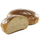 Vestakorn Handwerksbrot, Roggenmischbrot 1kg - frisches Brot – Natursauerteig, selbst aufbacken in 10 Minuten