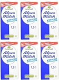 Alnatura Bio H-Alpenmilch Haltbar 1.5% Fett, 1l, 6er Pack (6 x 1l)
