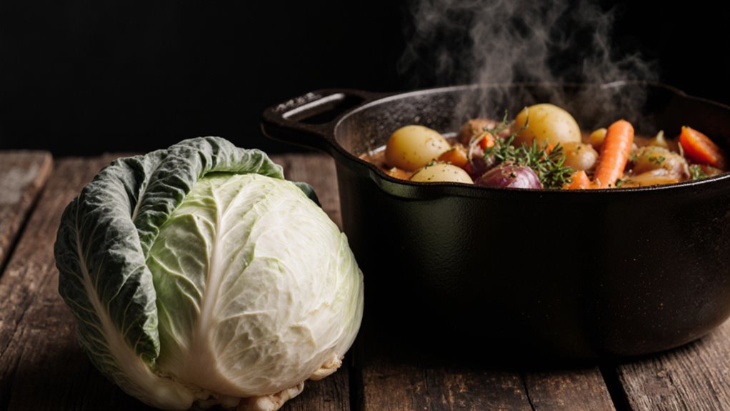 Kohl verfeinert herzhafte Eintöpfe