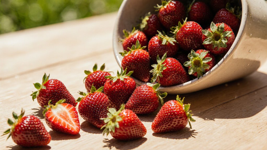 Erdbeeren schmecken im Mai am besten