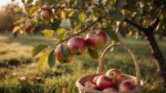 Septembers frische Apfelernte