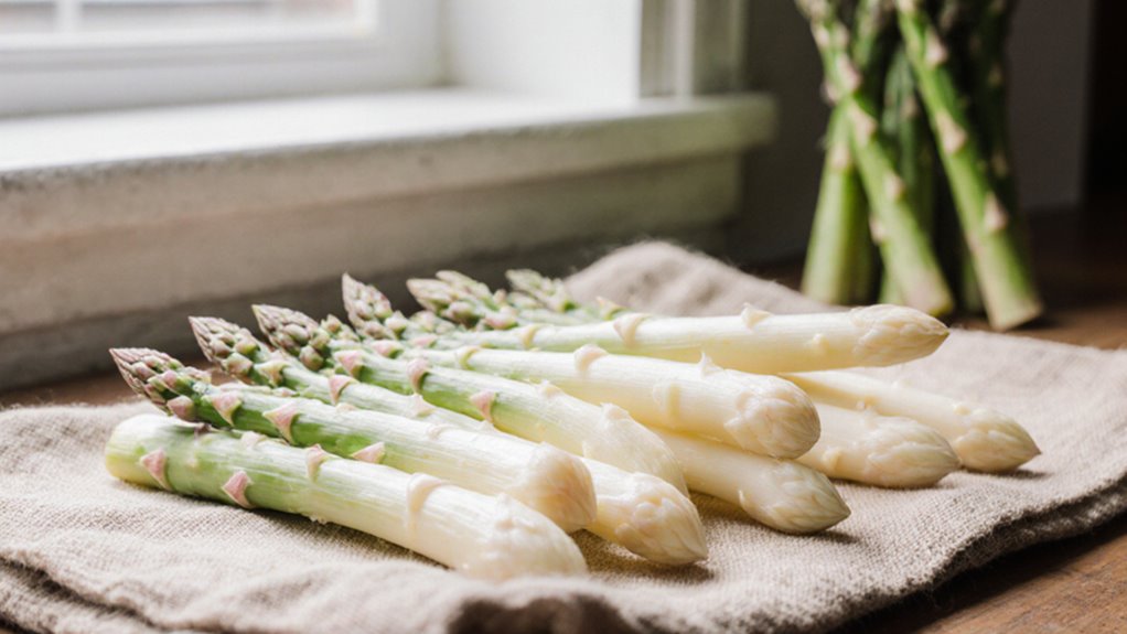 Unterschiede im Anbau von weißem Spargel